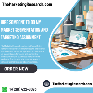 Hire Someone To Do My Market Segmentation and Targeting Assignment