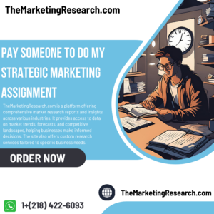 Pay Someone To Do My Strategic Marketing Assignment